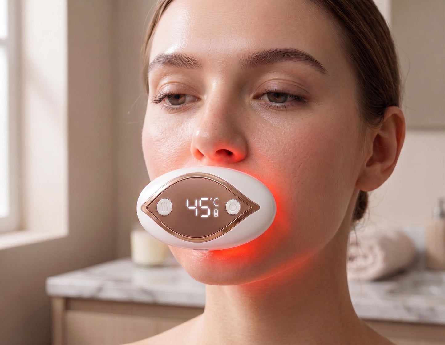 LUMÉA GlowLip — Red Light Lip Plumping Device
